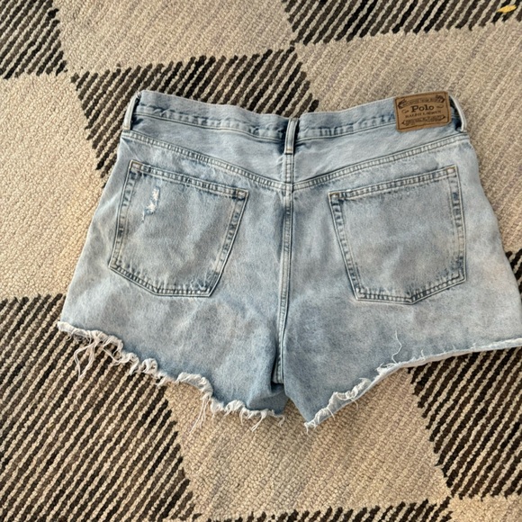 POLO RALPH LAUREN SOPHIA CUT OFF SHORT - Picture 2 of 3